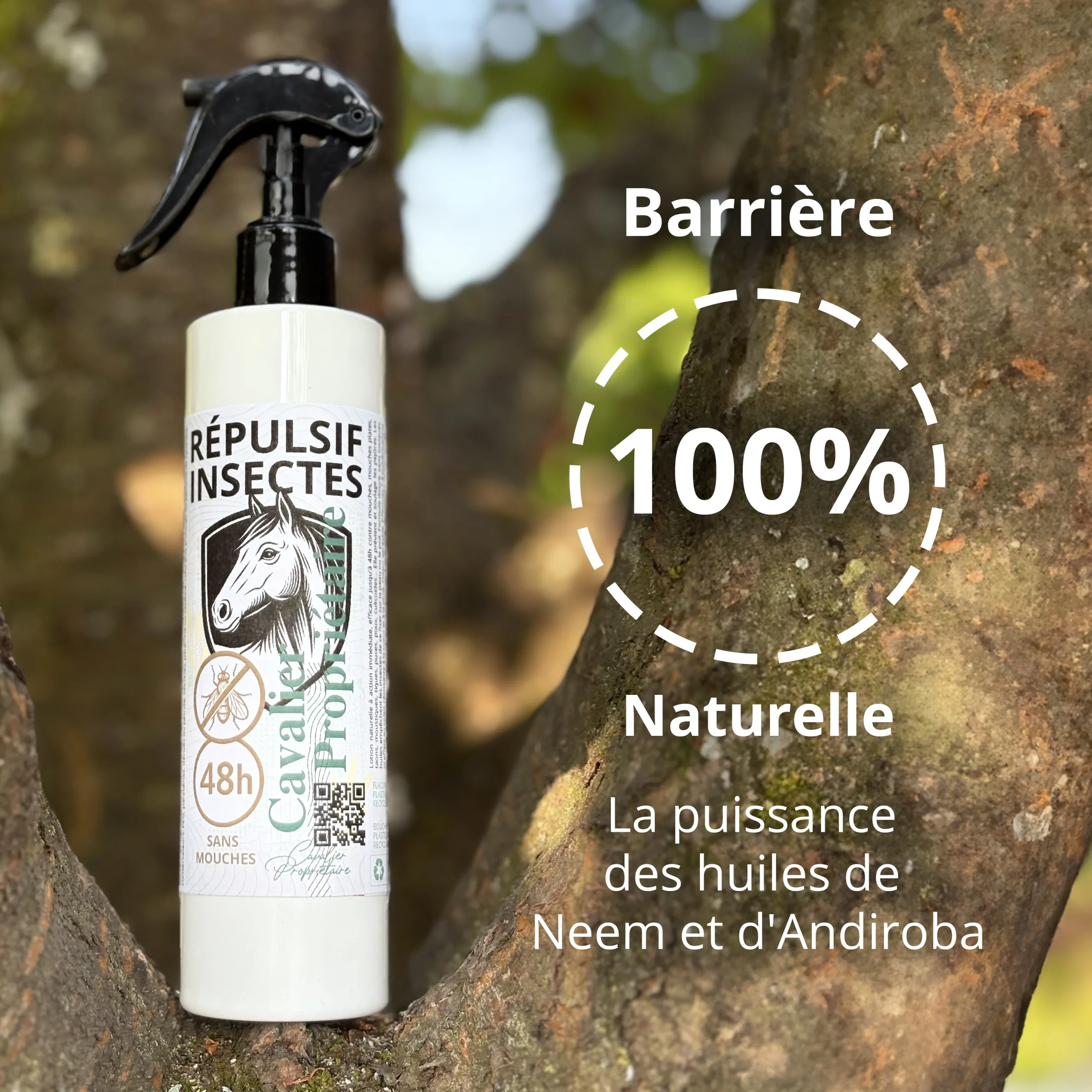 Répulsif insectes Spray 48h sans mouches double barrière – Image 3
