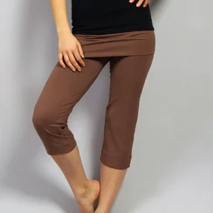 Pantalon 3/4 Inderjit mocca - taille L