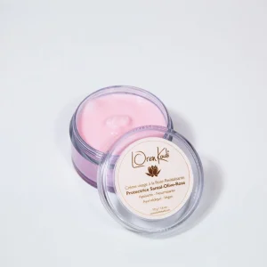 Crème ayurvédique "Protectrice Santal Olive Rose"