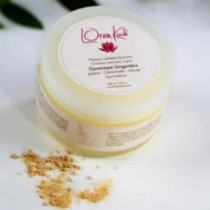 Masque capillaire ayurvédique "Dynamique Gingembre" - Jojoba - Citronnelle - Vétiver - Cheveux normaux à gras