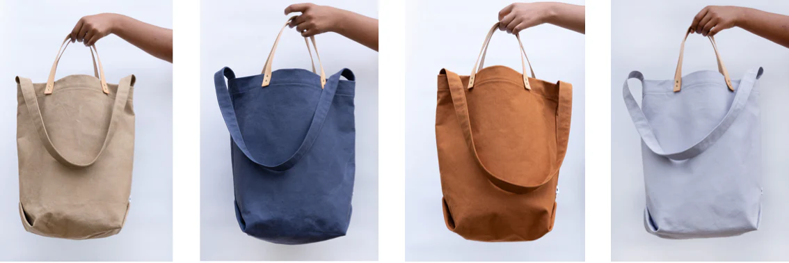 Yoga Shopper uni coton - hand made in Switzerland – Image 4