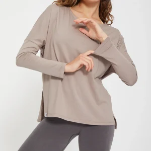 Shirt Daksha Tee - Oversize - Cacao - Yoga Searcher