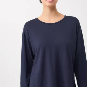 Capture_d_ecran_2025-09-02_a_13.34.49.pngv1756813240 Open Back Long Sleeve Shirt - Nightblue Sky