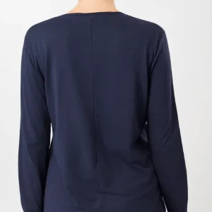 Easy Longsleeve Shirt - Nightblue Sky