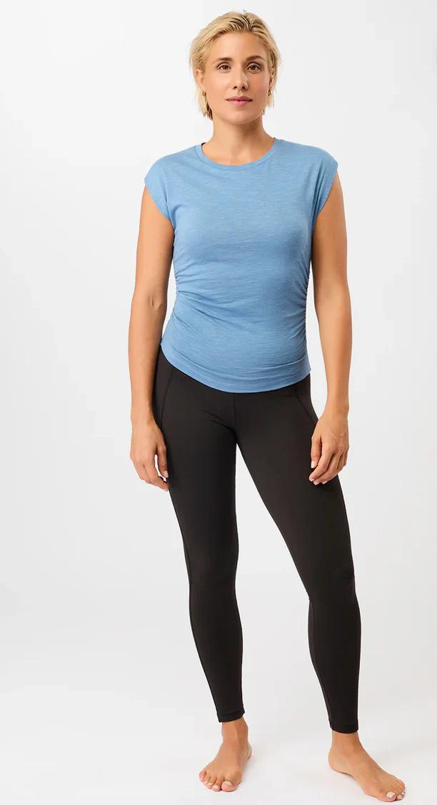 Cropped Ruffled Top - Wave - Mandala – Image 2