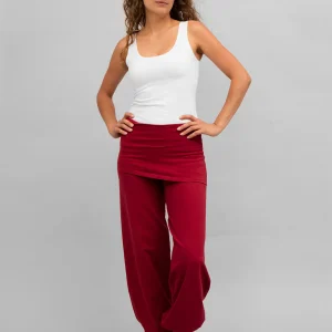 Pantalon Sohang bordeaux