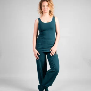 Pantalon Sohang vert profond