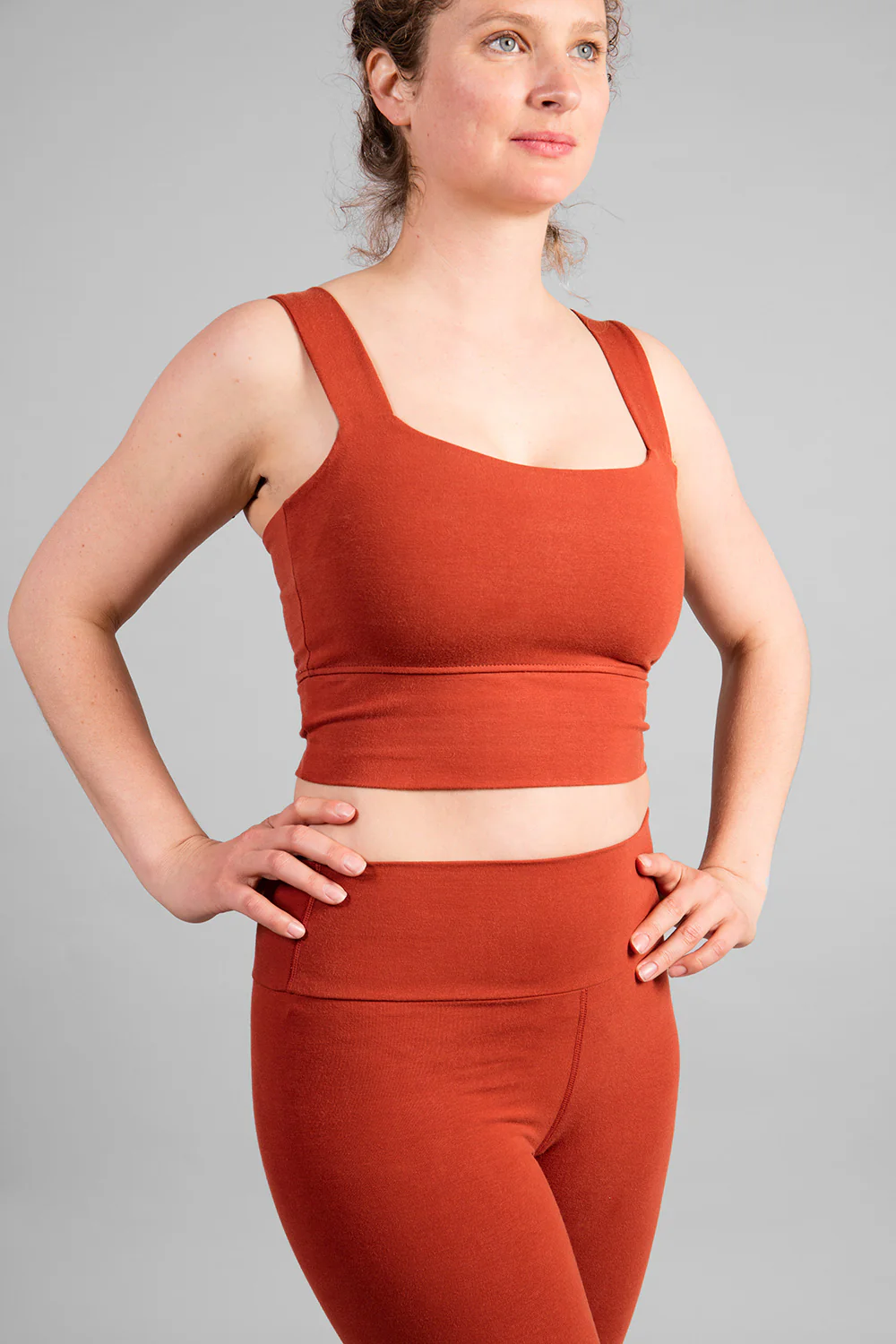 Brassière de Yoga - Aurora - Sienne – Image 2