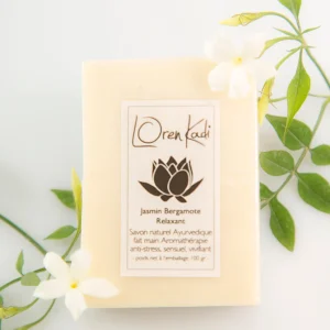 MJYLK08W591.jpgv1668873205 Savon ayurvédique "Jasmin Bergamote relaxant"