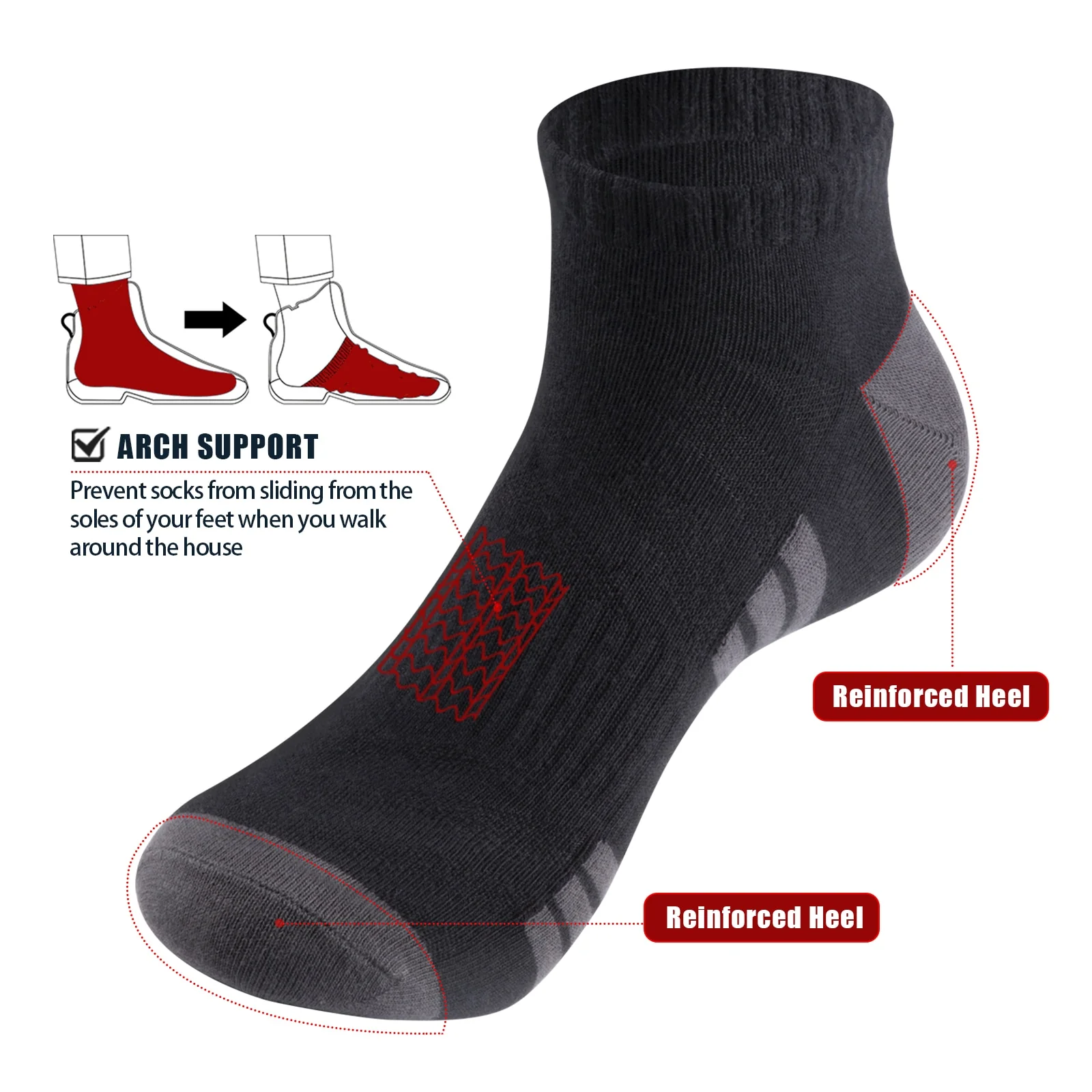 CHAUSSETTES DE SPORT DÉCONTRACTÉES | CASUAL SPORT SOCKS™ – Image 5