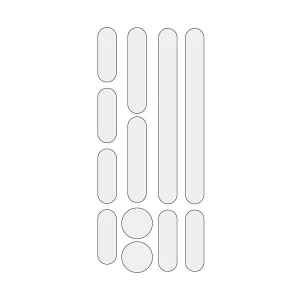 Collants Reflechissants Glint Pour Casque