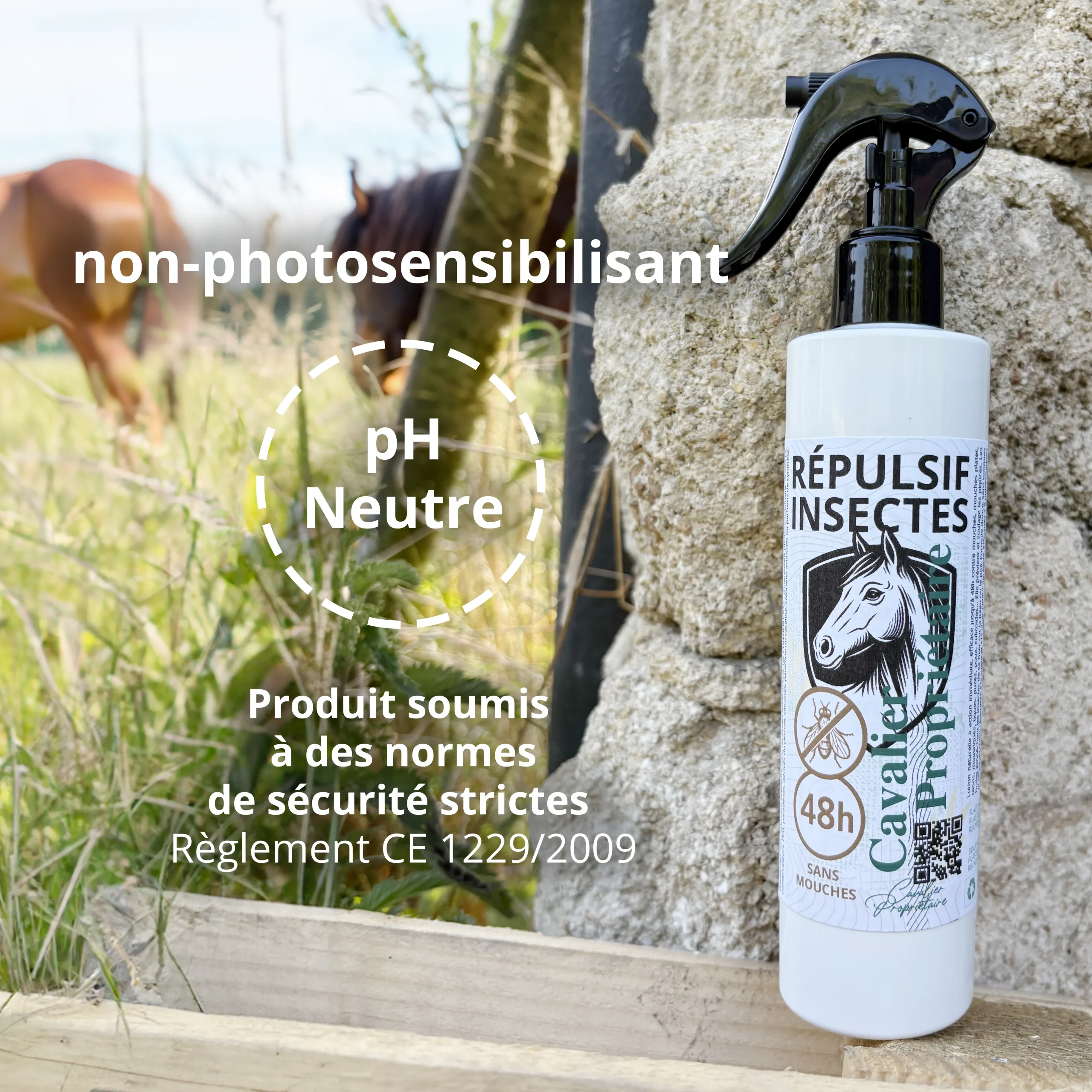 Répulsif insectes Spray 48h sans mouches double barrière – Image 4