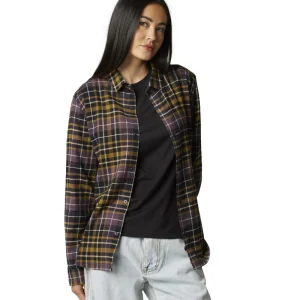 Chemise Fox Foxlover Stretch Flannel Femme