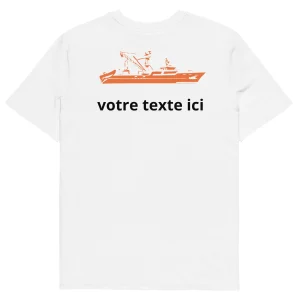 T-Shirt Fishing Man Thonier Senneur – Personnalisable avec Nom ou Bateau