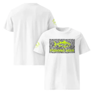 T-shirt Coton Bio – TUNA LINE Fluo | Fishing Man