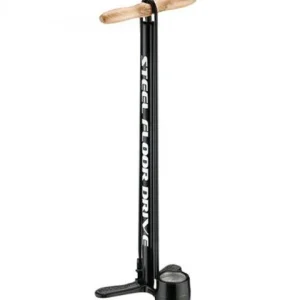 Pompe a Pied Lezyne Steel Floor Pump Blk