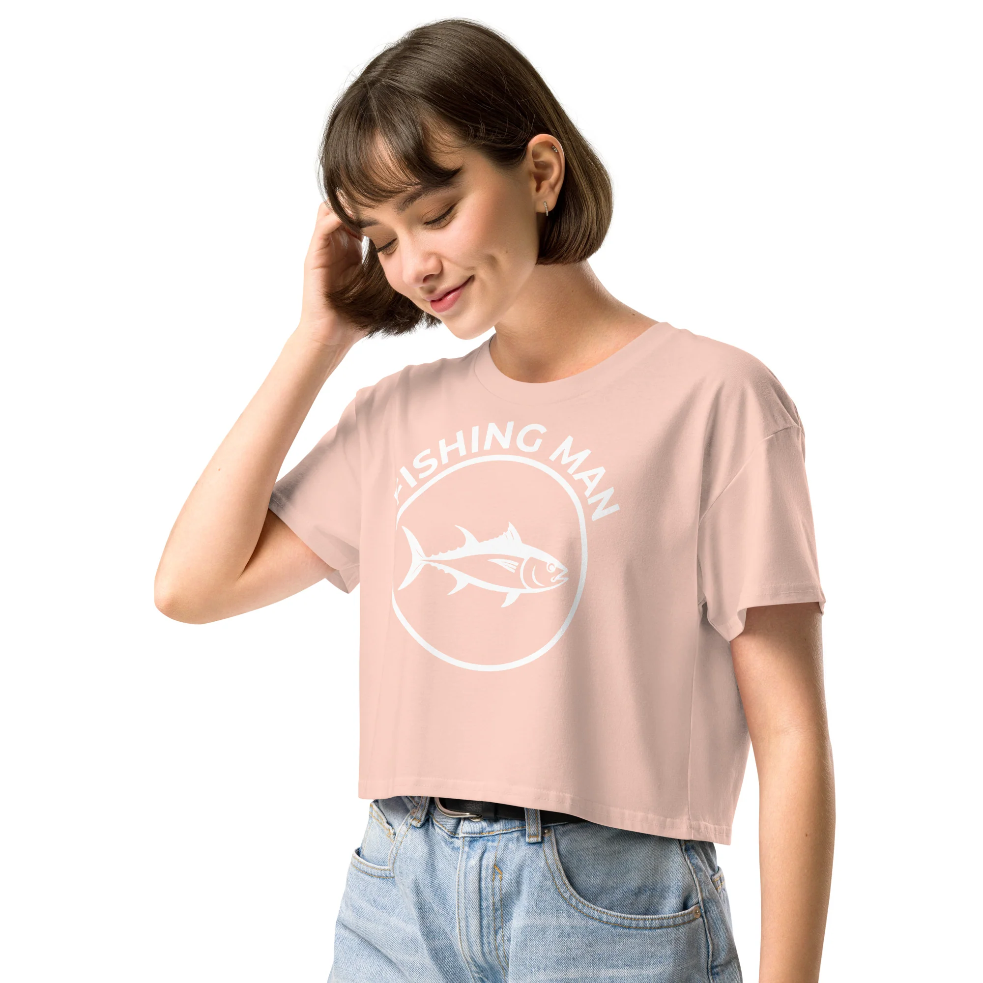 đ Crop Top Femme "Rose Reef" â Image 5